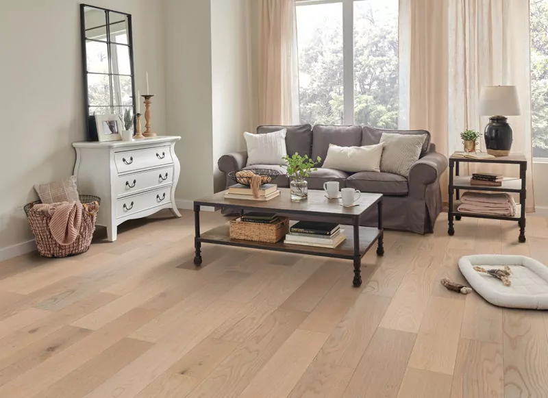 Hardwood flooring