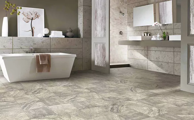 Floor and wall tile